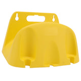 Wall Mounted Water Pipe Reel Bracket Hose Pipe Hanger Water Hose Storage Reel Holder for 20m Tube Winding Yellow