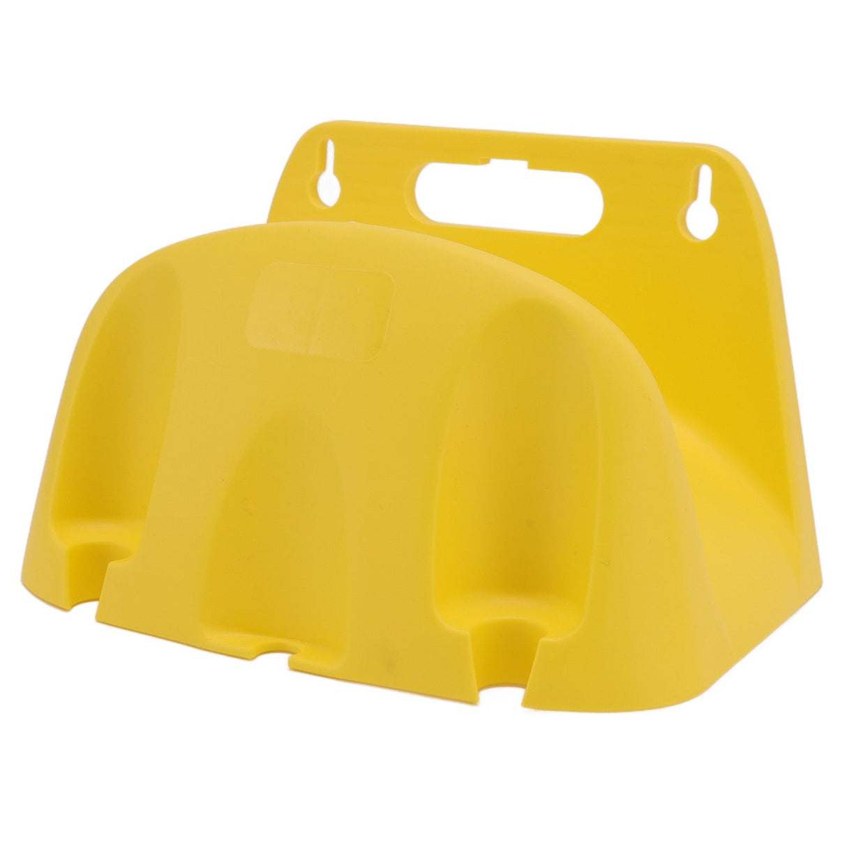 Wall Mounted Water Pipe Reel Bracket Hose Pipe Hanger Water Hose Storage Reel Holder for 20m Tube Winding Yellow