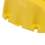 Wall Mounted Water Pipe Reel Bracket Hose Pipe Hanger Water Hose Storage Reel Holder for 20m Tube Winding Yellow