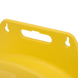 Wall Mounted Water Pipe Reel Bracket Hose Pipe Hanger Water Hose Storage Reel Holder for 20m Tube Winding Yellow