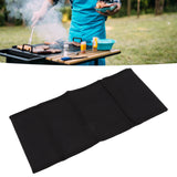 BBQ Tool Storage Bag Oxford Cloth Foldable Portable Barbecue Tool Holder Bag for Camping Backyard Barbecue