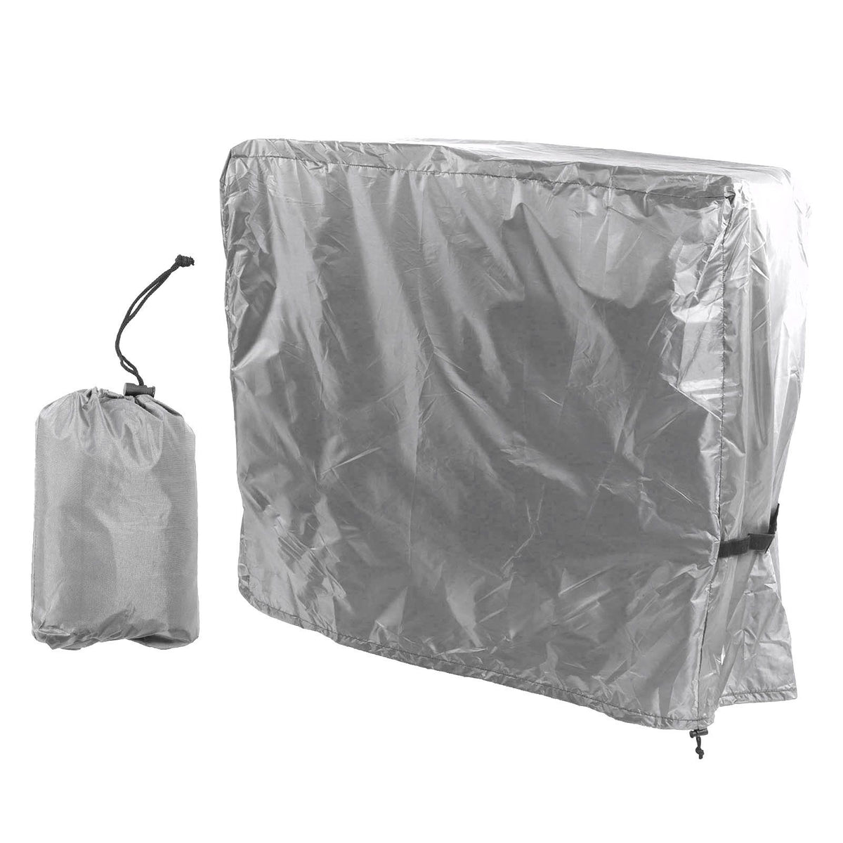 Waterproof Cooler Cart Cover Outdoor Beverage Cart Cover Outdoor Party Cooler Protective Cover Grey