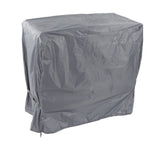 Waterproof Cooler Cart Cover Outdoor Beverage Cart Cover Outdoor Party Cooler Protective Cover Grey - Front View