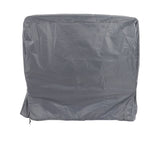 Waterproof Cooler Cart Cover Outdoor Beverage Cart Cover Outdoor Party Cooler Protective Cover Grey - Top-Down View