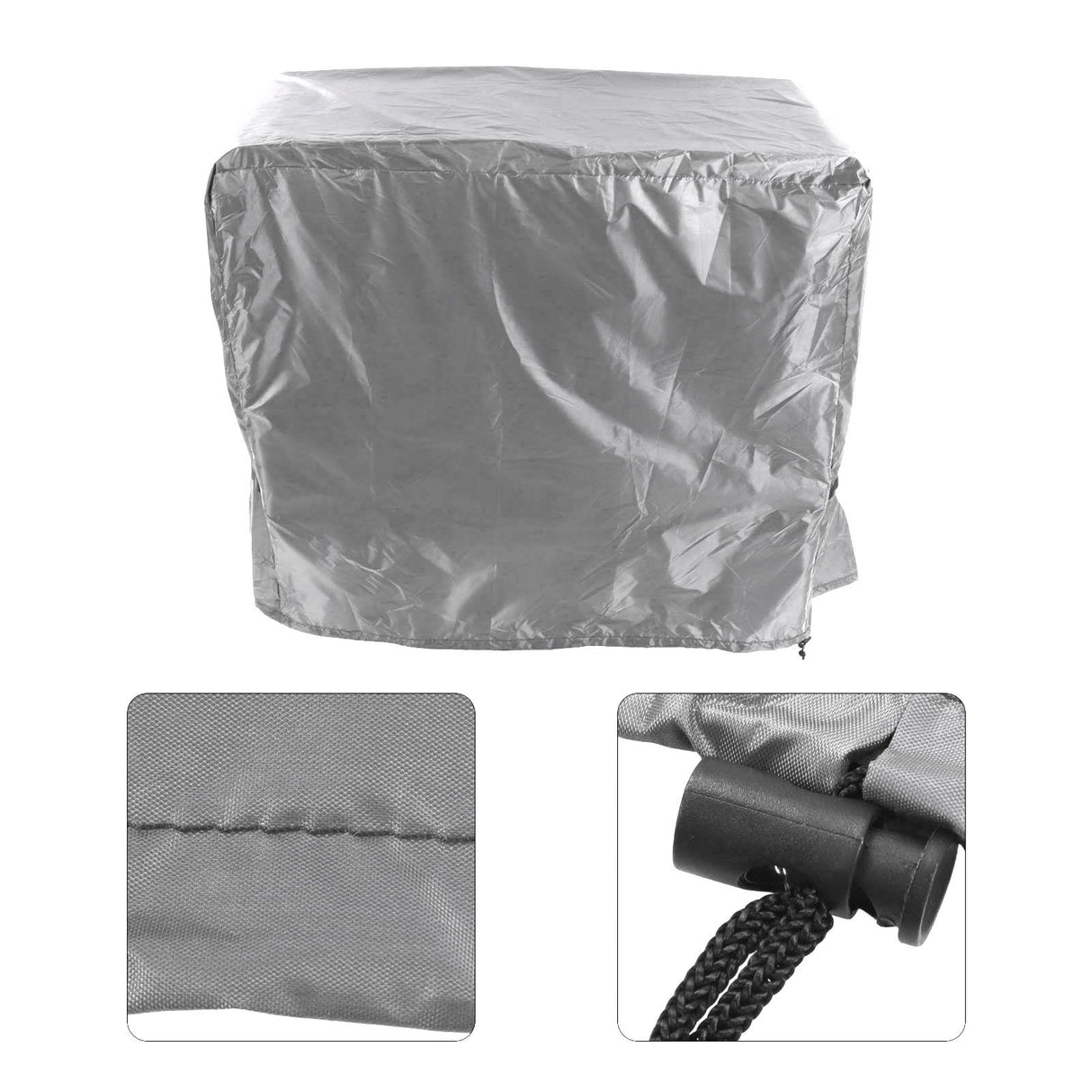 Waterproof Cooler Cart Cover Outdoor Beverage Cart Cover Outdoor Party Cooler Protective Cover Grey