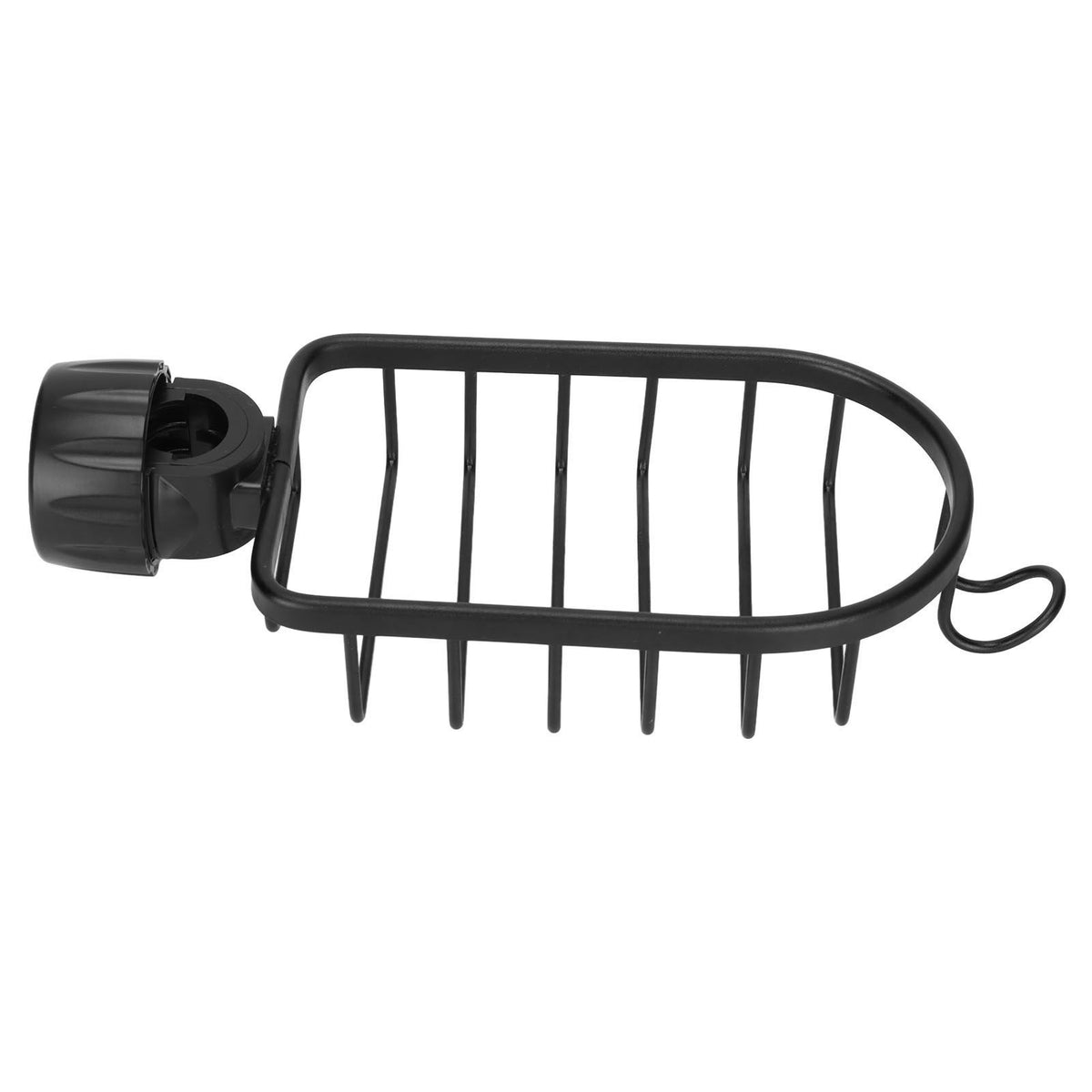 Hanging Faucet Storage Rack Adjustable Sink Dishcloth Sponge Drainer Rack for Kitchen Bathroom Black