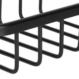 Hanging Faucet Storage Rack Adjustable Sink Dishcloth Sponge Drainer Rack for Kitchen Bathroom Black - Extra Image