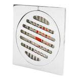 Odor Proof Floor Drain Copper Stainless Steel Magnetic Levitation Floor Drain Stainless Steel Large Displacement Shower Floor Drain - Top-Down View