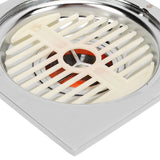 Odor Proof Floor Drain Copper Stainless Steel Magnetic Levitation Floor Drain Stainless Steel Large Displacement Shower Floor Drain - Extra Image