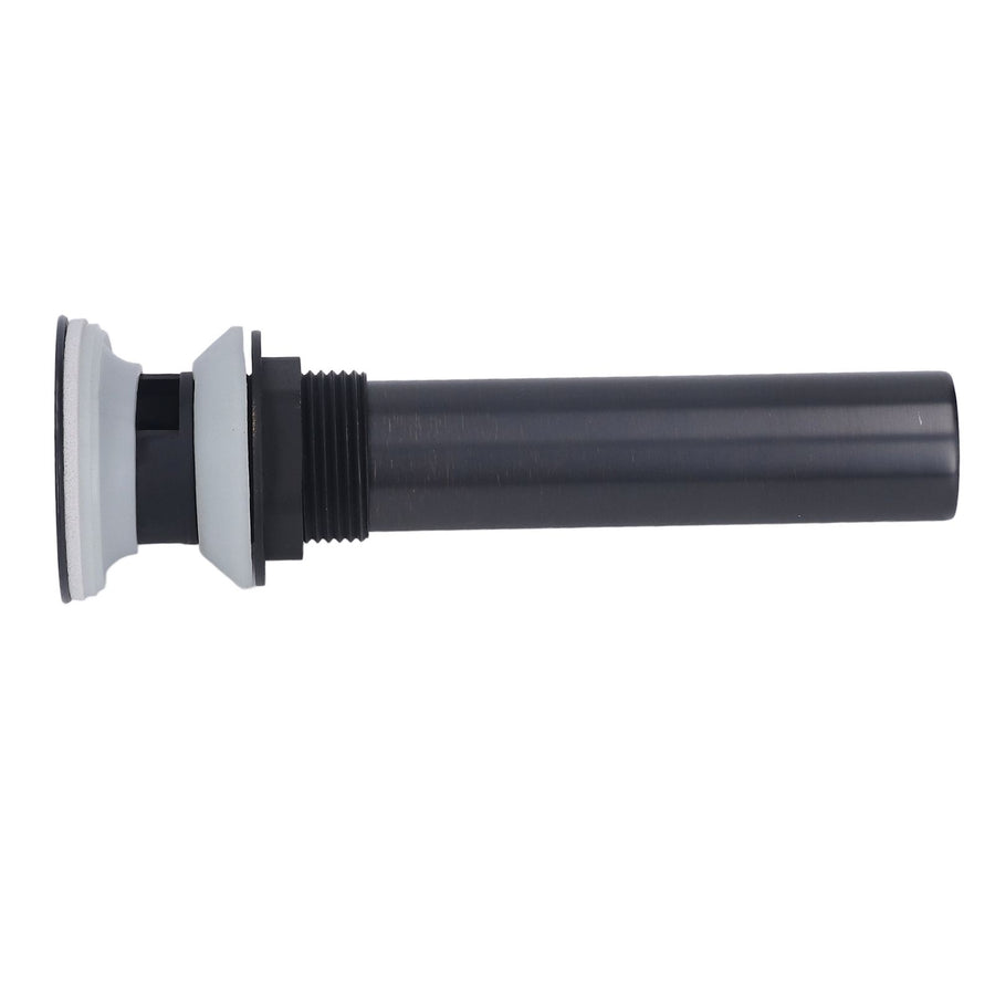Black stainless steel press bounce basin drain waste stopper, pull down mounting bracket