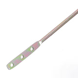 Side Mount Toilet Handle Zinc Alloy Black Toilet Flush Handle Replacement for Home Bathroom