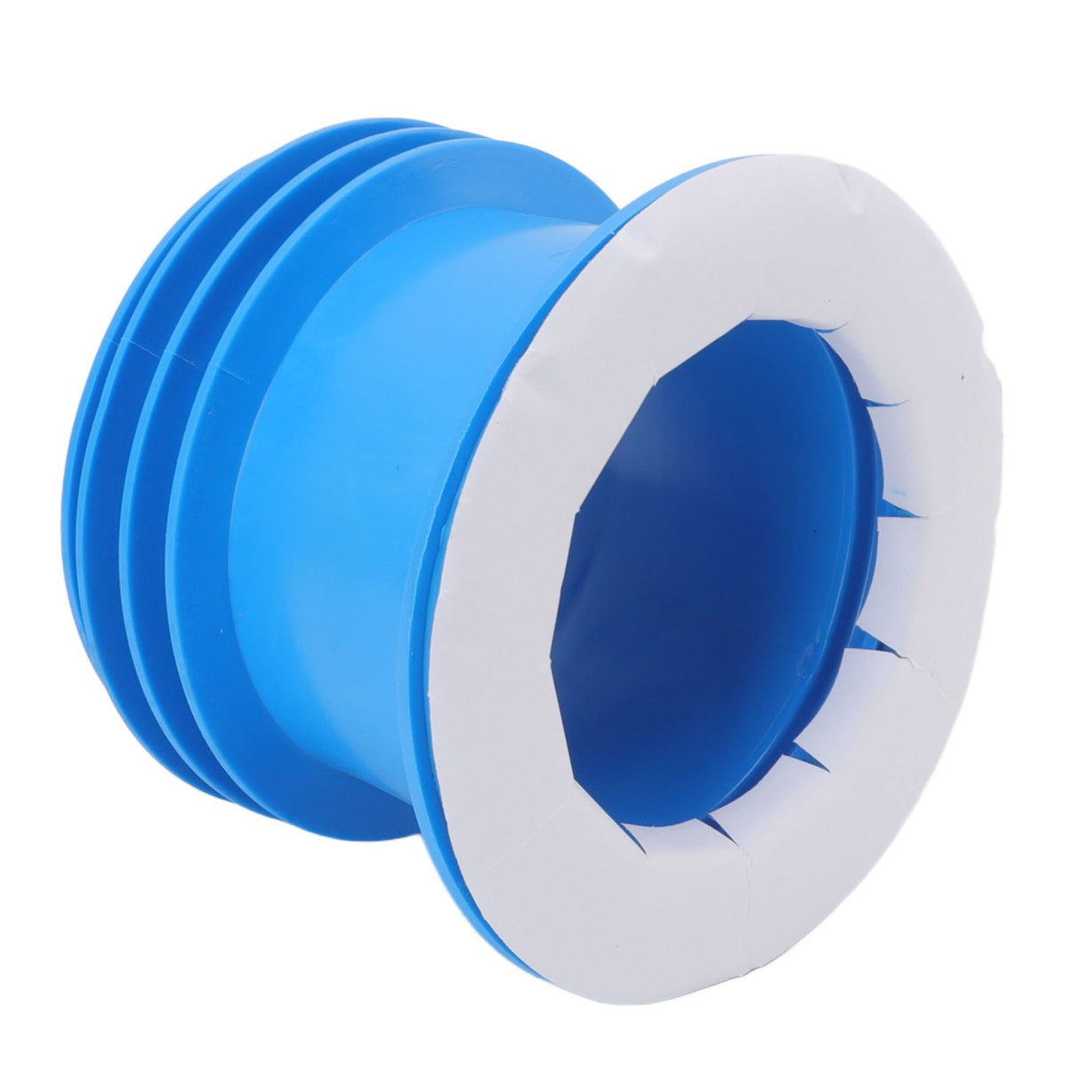 Toilet Sealing Ring Odor Resistant Leakproof Multifunctional Rubber Toilet Gasket Ring Blue