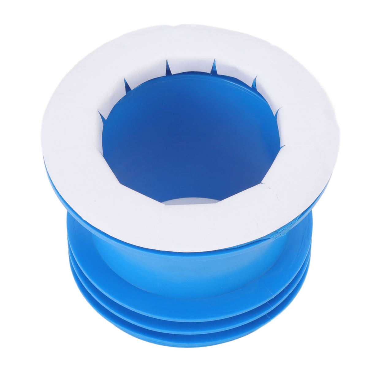 Toilet Sealing Ring Odor Resistant Leakproof Multifunctional Rubber Toilet Gasket Ring Blue