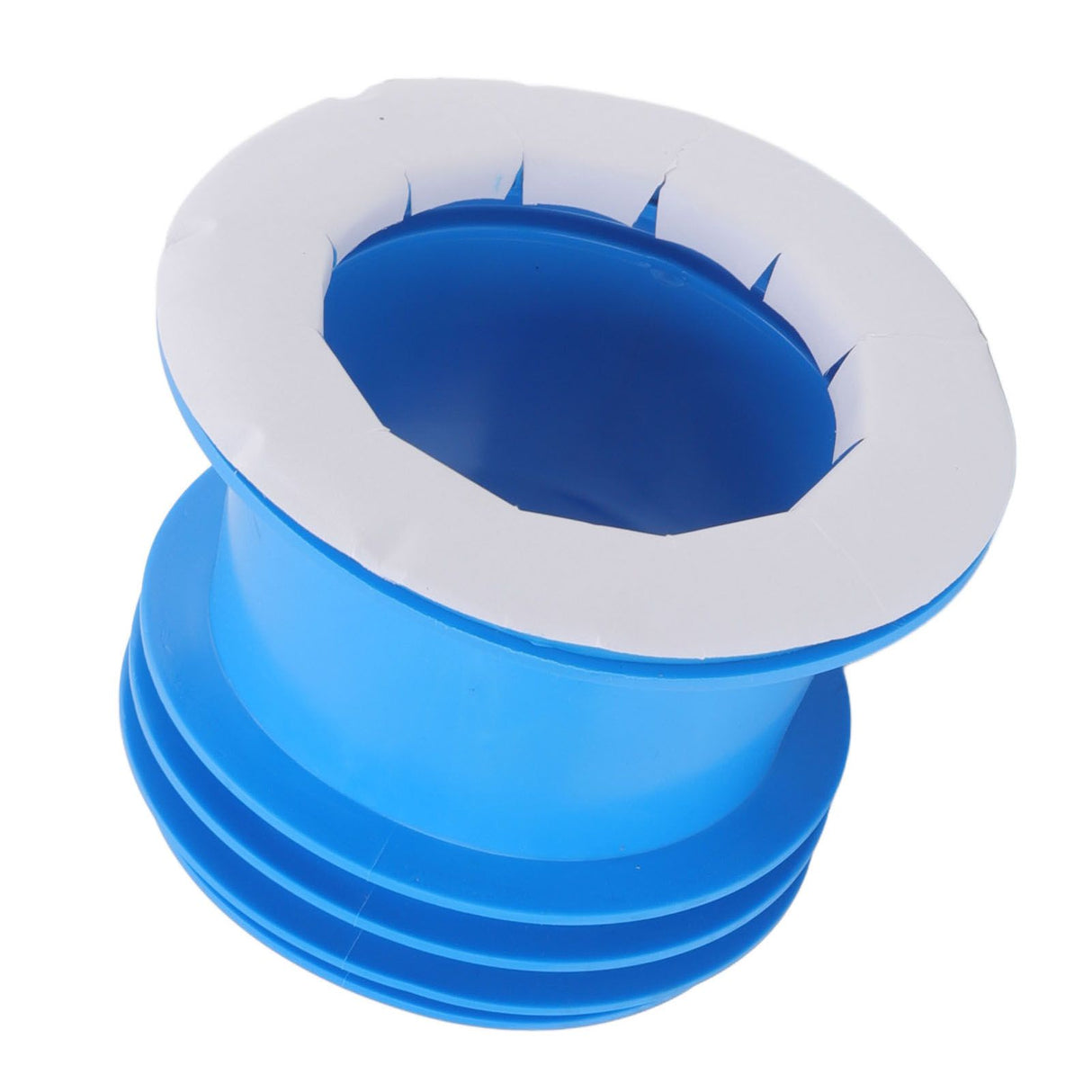 Toilet Sealing Ring Odor Resistant Leakproof Multifunctional Rubber Toilet Gasket Ring Blue