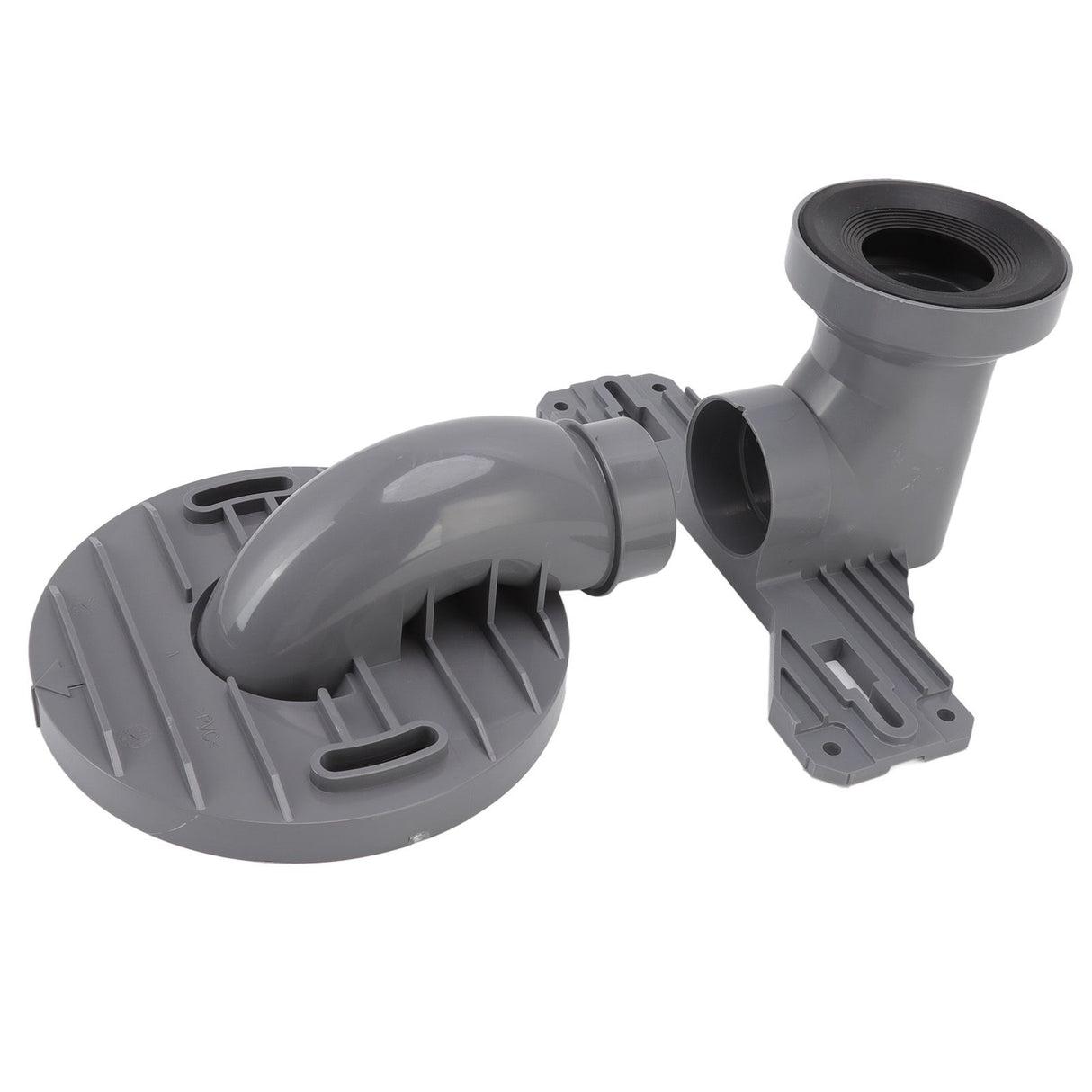 Toilet Shifter Thickened PP Corrosion Resistance Rubber Sealing Ring Siphon Toilet Sewage Pipe Shifter