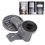 Toilet Shifter Thickened PP Corrosion Resistance Rubber Sealing Ring Siphon Toilet Sewage Pipe Shifter