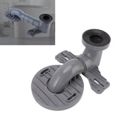 Toilet Shifter Thickened PP Corrosion Resistance Rubber Sealing Ring Siphon Toilet Sewage Pipe Shifter - Extra Image