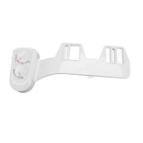 Toilet Bidet Double Knob Movable Nozzle Non Electric Self Cleaning Bidet Attachment for Home Bathroom