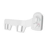 Toilet Bidet Double Knob Movable Nozzle Non Electric Self Cleaning Bidet Attachment for Home Bathroom