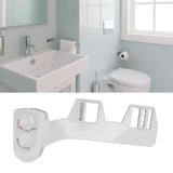 Toilet Bidet Double Knob Movable Nozzle Non Electric Self Cleaning Bidet Attachment for Home Bathroom