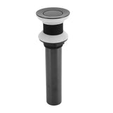 Bathroom Sink Drain Without Overflow Vessel Sink Lavatory Vanity Push Type Drain Stopper