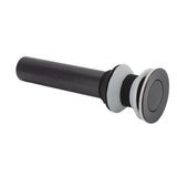 Bathroom Sink Drain Without Overflow Vessel Sink Lavatory Vanity Push Type Drain Stopper