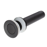 Bathroom Sink Drain Without Overflow Vessel Sink Lavatory Vanity Push Type Drain Stopper