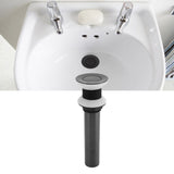 Bathroom Sink Drain Without Overflow Vessel Sink Lavatory Vanity Push Type Drain Stopper