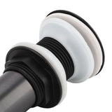 Bathroom Sink Drain Without Overflow Vessel Sink Lavatory Vanity Push Type Drain Stopper