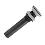 Bathroom Basin Sink Drain Brass Stainless Steel Pop Up Draining Stopper Kitchen Accessories With Overflow Hole - Extra Image