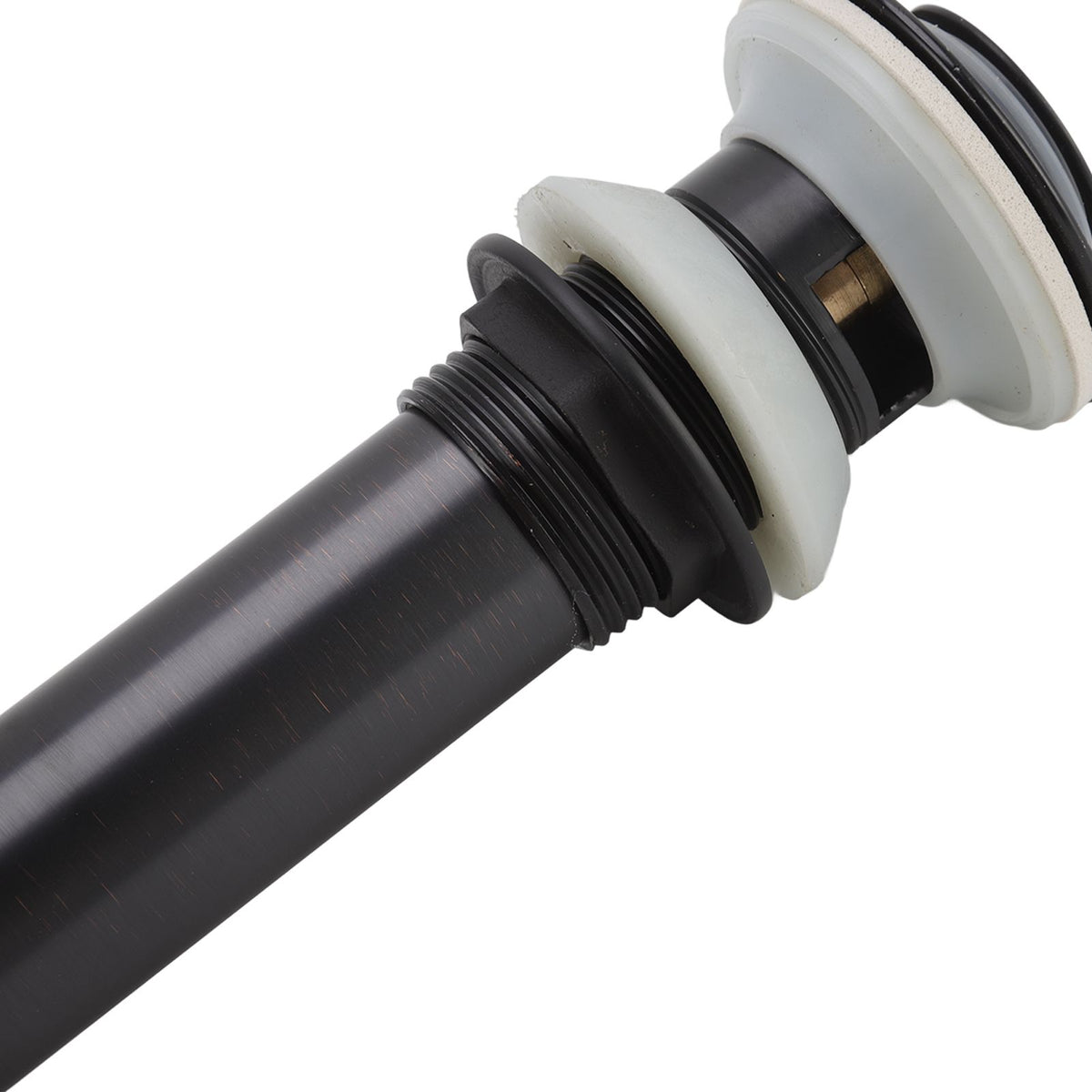 Bathroom Basin Sink Drain Brass Stainless Steel Pop Up Draining Stopper Kitchen Accessories With Overflow Hole