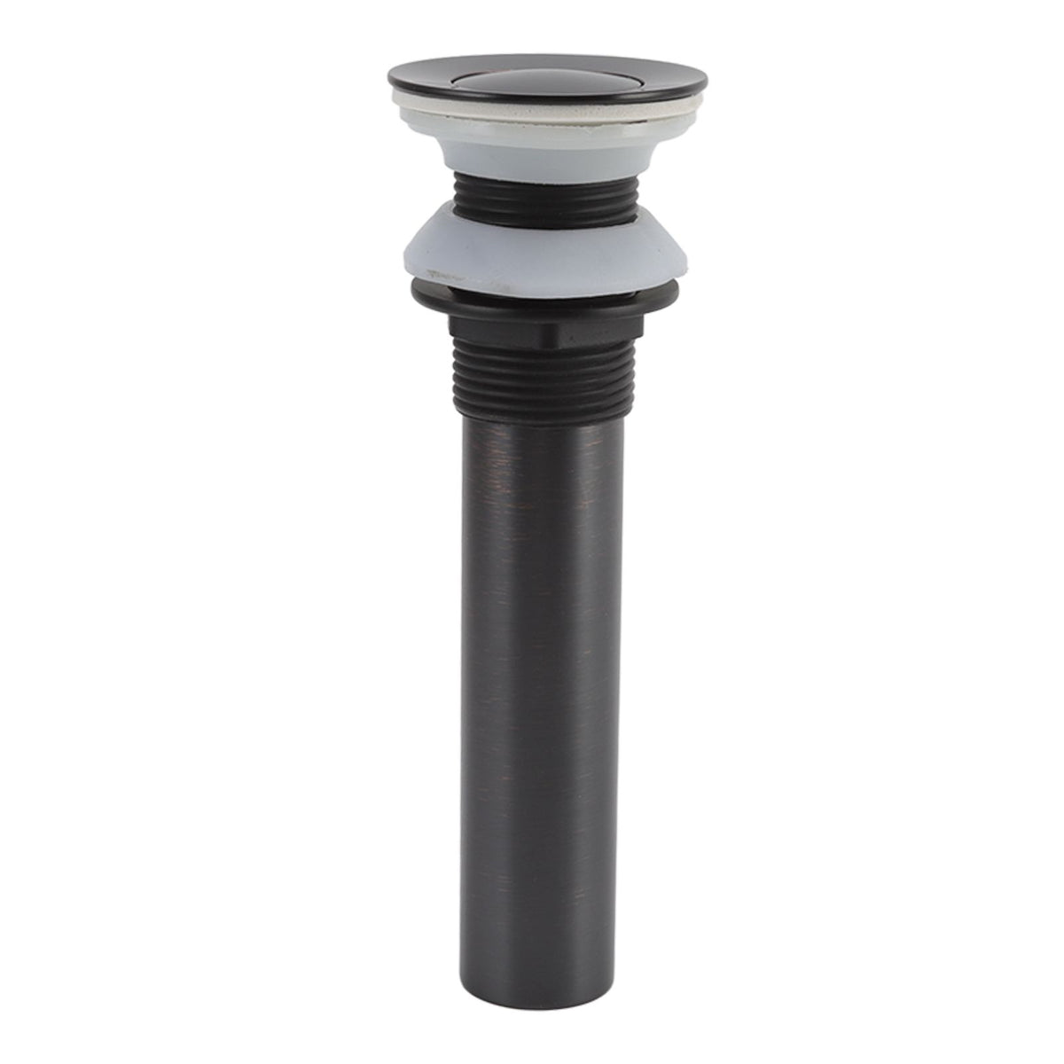 Bathroom Basin Sink Drain Brass Stainless Steel Pop Up Draining Stopper Kitchen Accessories Without Overflow Hole