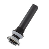 Bathroom Basin Sink Drain Brass Stainless Steel Pop Up Draining Stopper Kitchen Accessories Without Overflow Hole - Side View