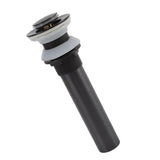 Bathroom Basin Sink Drain Brass Stainless Steel Pop Up Draining Stopper Kitchen Accessories Without Overflow Hole