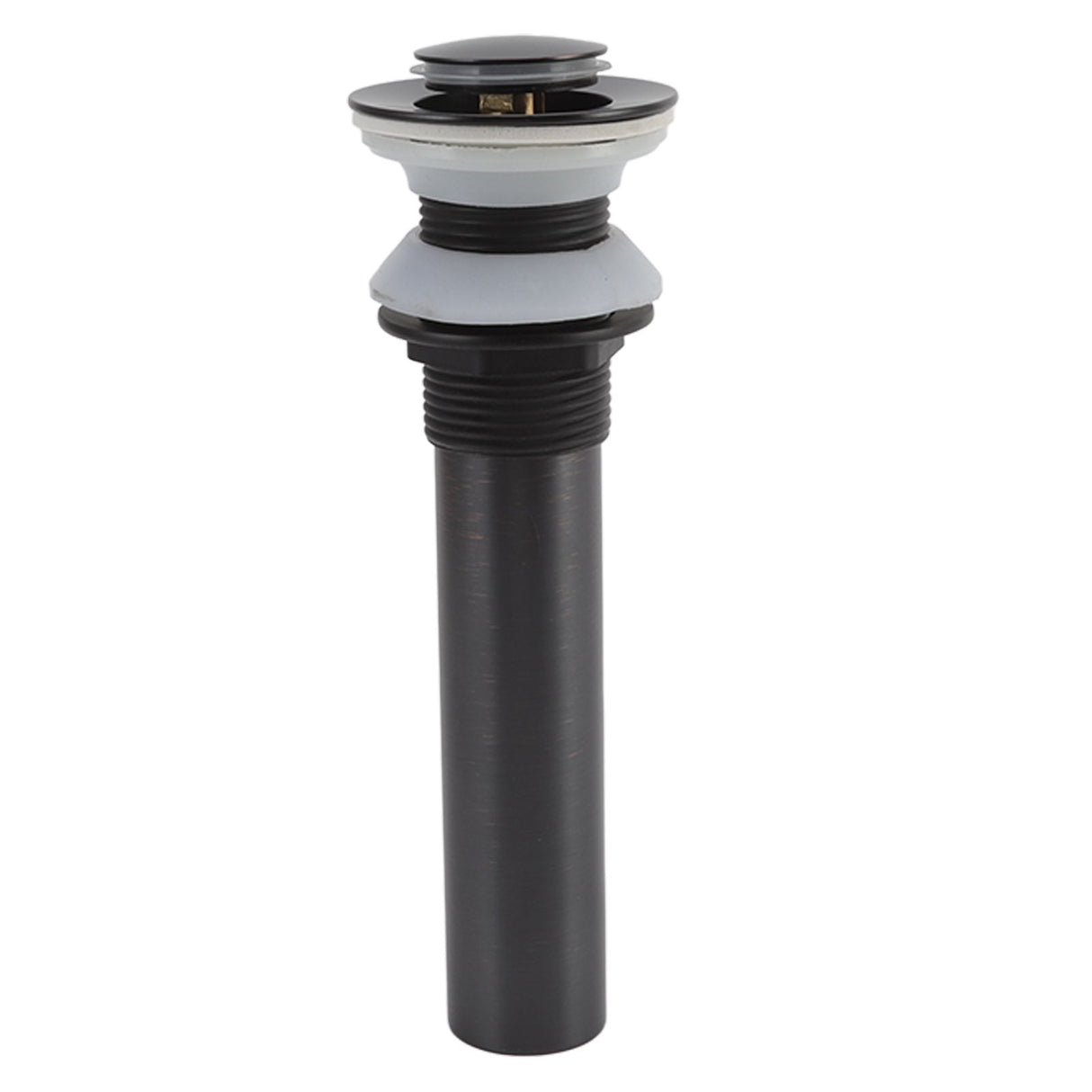 Bathroom Basin Sink Drain Brass Stainless Steel Pop Up Draining Stopper Kitchen Accessories Without Overflow Hole