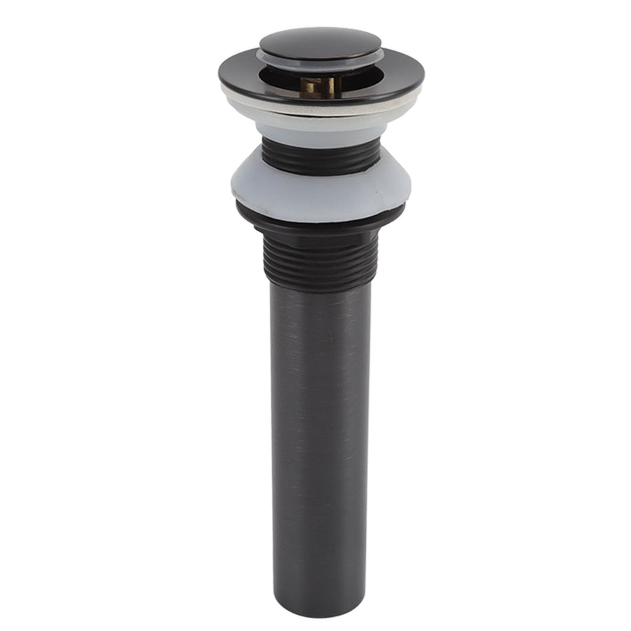 Bathroom Basin Sink Drain Brass Stainless Steel Pop Up Draining Stopper Kitchen Accessories Without Overflow Hole