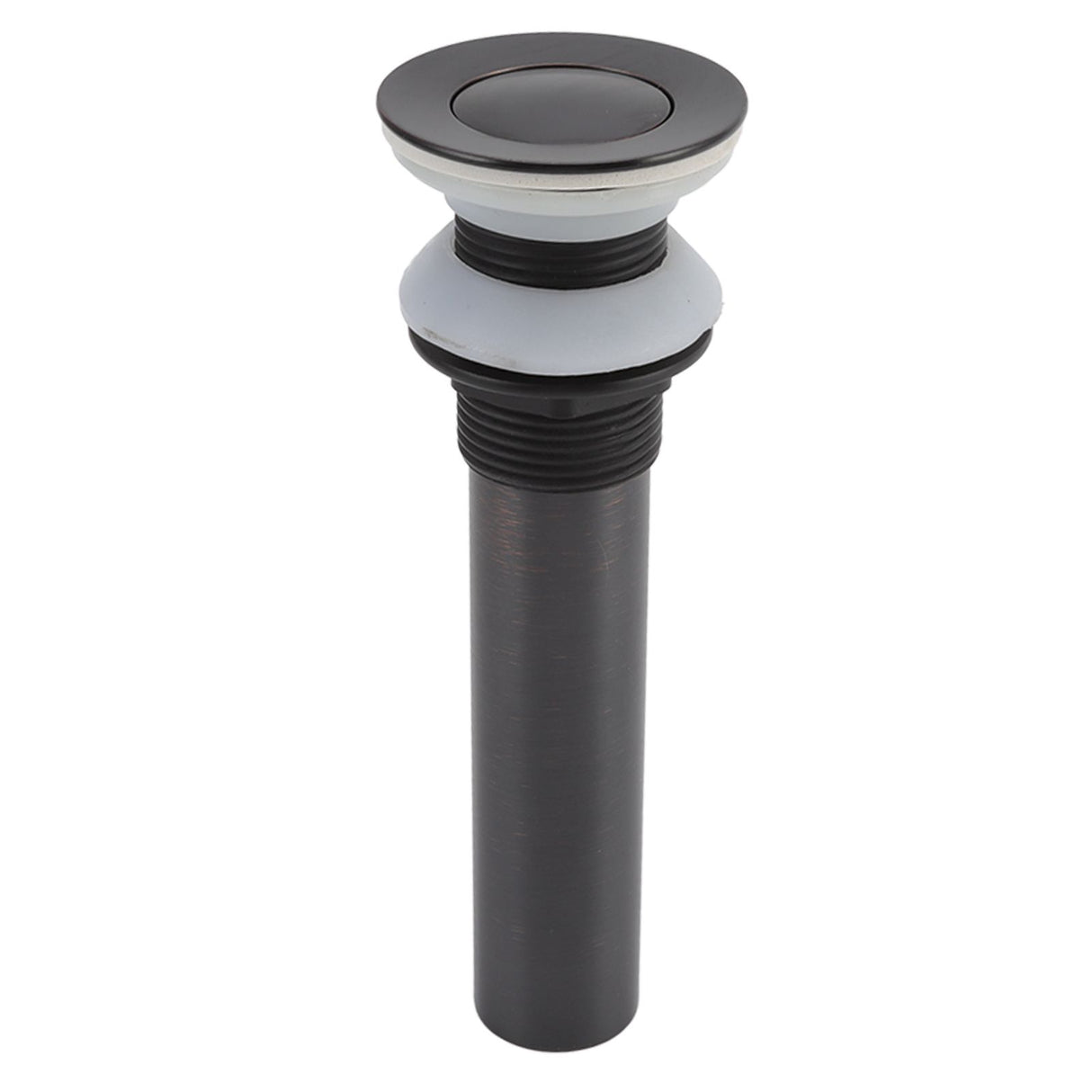 Bathroom Basin Sink Drain Brass Stainless Steel Pop Up Draining Stopper Kitchen Accessories Without Overflow Hole