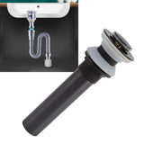 Bathroom Basin Sink Drain Brass Stainless Steel Pop Up Draining Stopper Kitchen Accessories Without Overflow Hole
