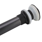 Bathroom Basin Sink Drain Brass Stainless Steel Pop Up Draining Stopper Kitchen Accessories Without Overflow Hole