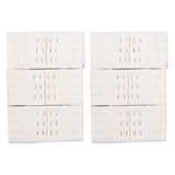 12Pcs Disposable Toilet Brush Replacement Refills for 3061 Toilet Scrubber Wand Refills Supplies Lavender