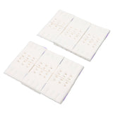 12Pcs Disposable Toilet Brush Replacement Refills for 3061 Toilet Scrubber Wand Refills Supplies Lavender
