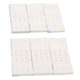 12Pcs Disposable Toilet Brush Replacement Refills for 3061 Toilet Scrubber Wand Refills Supplies Lavender - Low Angle