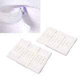 12Pcs Disposable Toilet Brush Replacement Refills for 3061 Toilet Scrubber Wand Refills Supplies Lavender