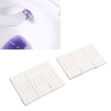 12Pcs Disposable Toilet Brush Replacement Refills for 3061 Toilet Scrubber Wand Refills Supplies Lavender