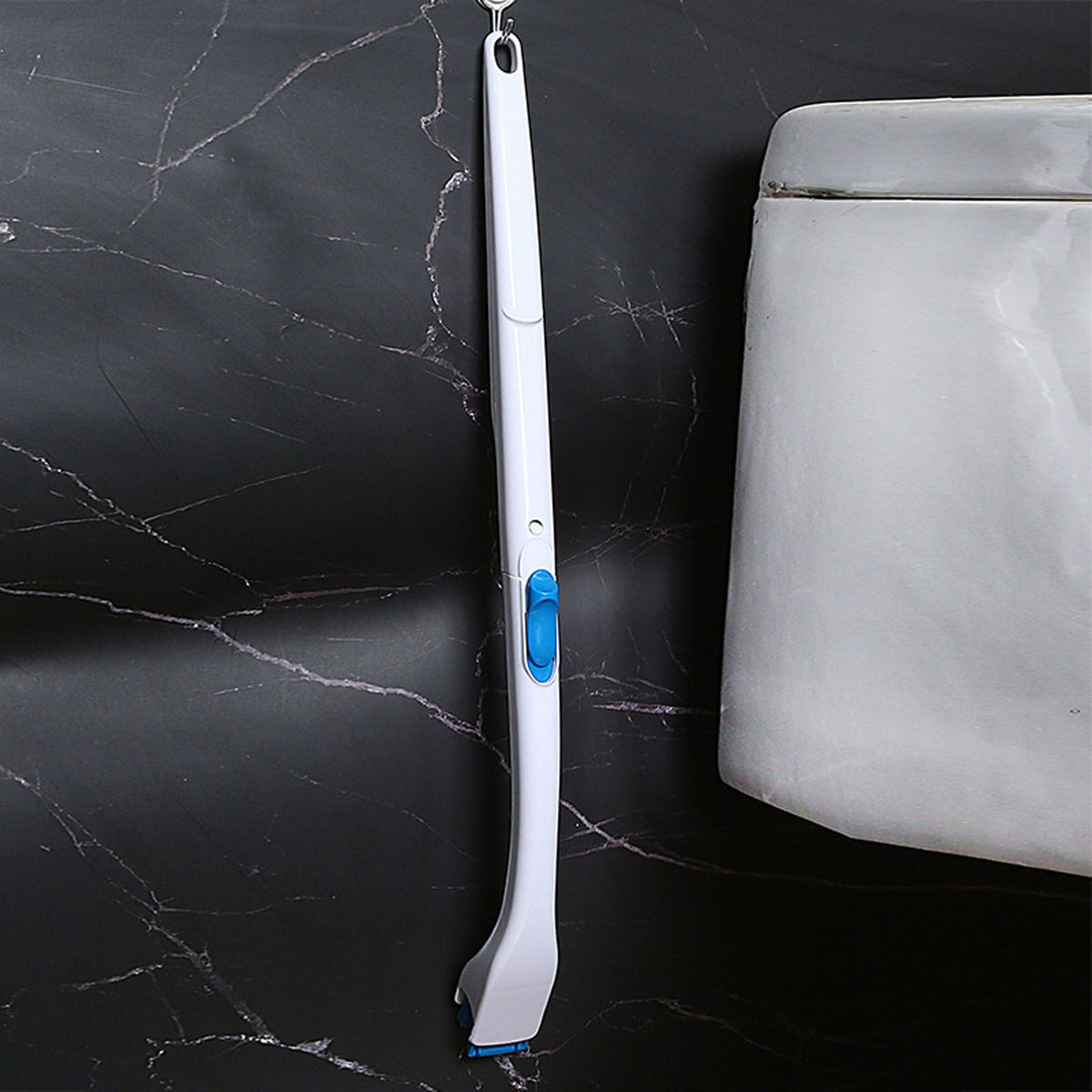 Toilet Brush Household Disposable with Cleaner Filter No Dead Ends Comes for Bathroom Toilet Cleaning System