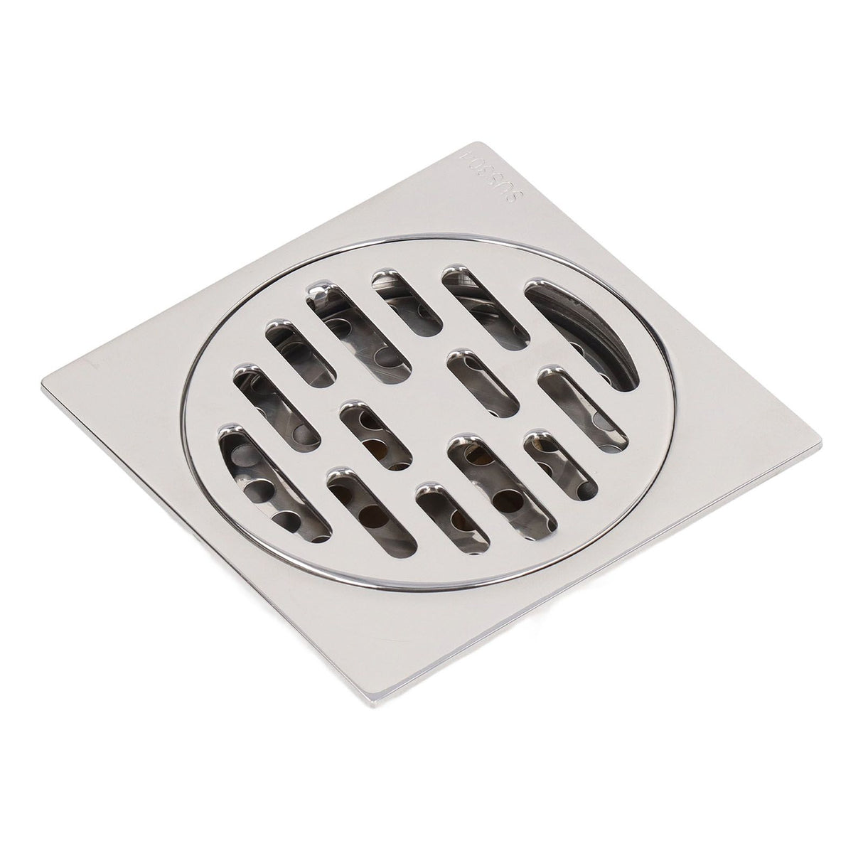 4 Inch Square Floor Drain Odor Proof Insect Proof Shallow Floor Drain with Pure Copper Core for Bathroom Kitchen Balcony Plating Shallow Water