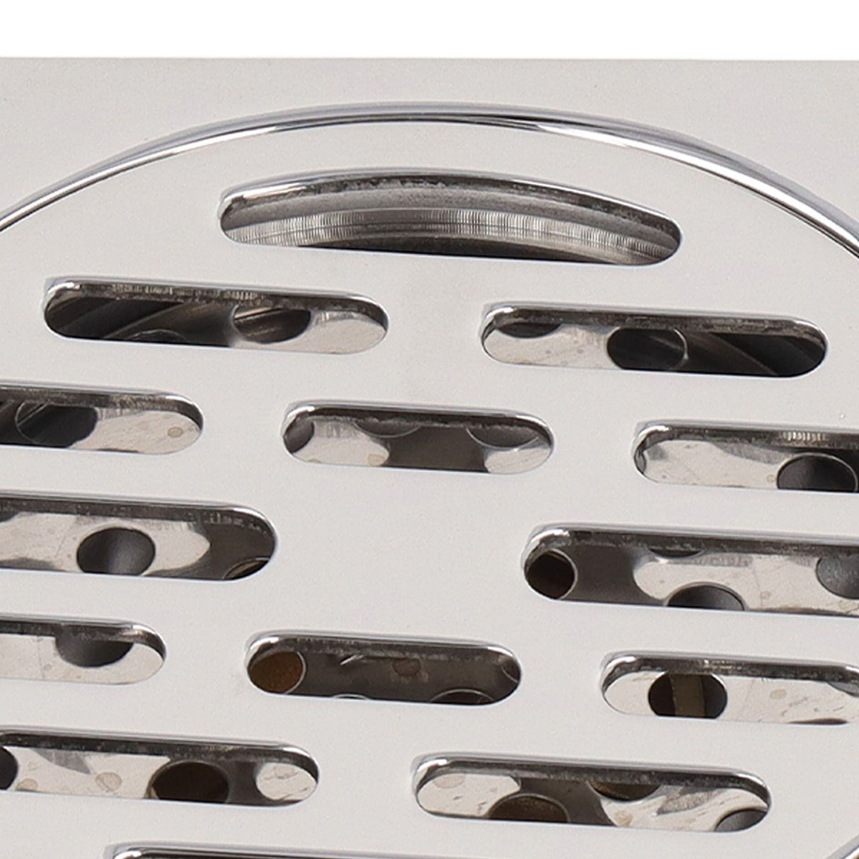 4 Inch Square Floor Drain Odor Proof Insect Proof Shallow Floor Drain with Pure Copper Core for Bathroom Kitchen Balcony Plating Shallow Water