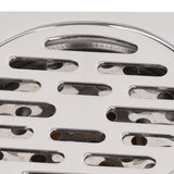 4 Inch Square Floor Drain Odor Proof Insect Proof Shallow Floor Drain with Pure Copper Core for Bathroom Kitchen Balcony Plating Shallow Water