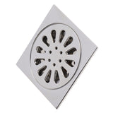 Deodorant Floor Drain Electroplating Copper Stainless Steel Insect Prevention Fast Drainage for Bathroom Washing Machine