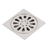 Deodorant Floor Drain Electroplating Copper Stainless Steel Insect Prevention Fast Drainage for Bathroom Washing Machine